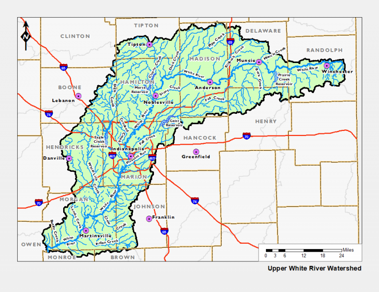 Upper White River Watershed The White River Alliance, Indianapolis IN